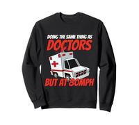 Ambulancia médico paramédicos clínica de Emergencia Medicina Rescate Sudadera