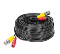 Amcrest - Cable BNC para cámara de seguridad 4K, cable CCTV, vídeo todo en uno prefabricado y cable de alimentación para cámara de seguridad, HDCVI, cámara HDTVI, analógica, DVR