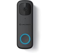 Amcrest Cámara de Video de 4 MP Pro, hogar Inteligente para Exteriores de 2.4 GHz y 5 GHz, WiFi inalámbrico, Tarjeta Micro SD, detección Humana AI, IP65 Resistente a la Intemperie, Audio de 2 vías,