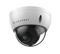 Amcrest UltraHD 4K (8MP) Cámara IP PoE de Seguridad para Exteriores, 3840 x 2160, visión Nocturna de 98 pies, Lente de 2.8 mm, IP67 Resistente a la Intemperie, cúpula Resistente al vandalismo IK10,