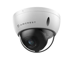 Amcrest UltraHD 4K (8MP) Cámara IP PoE de Seguridad para Exteriores, 3840 x 2160, visión Nocturna de 98 pies, Lente de 2.8 mm, IP67 Resistente a la Intemperie, cúpula Resistente al vandalismo IK10,
