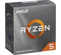 AMD Ryzen 5 4500 Procesador (6 núcleos/12 Threads, 65W TDP, Socket AM4, 11MB Caché, Reloj de aumento máx. hasta 4.1 GHz,con ventilador Wraith Stealh)