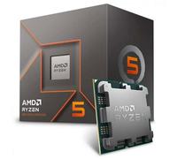 AMD Ryzen 5 8400F Procesador (6 Core/12 threads, 65W DTP, Socket AM5, 22MB Caché, Reloj de aumento máx. hasta 4.7GHz,con ventilador Wraith Stealh)