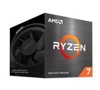 AMD Ryzen 7 5700 Procesador (8 núcleos/16 Threads, 65W TDP, Socket AM4, 20MB Caché, Reloj de aumento máx. hasta Up to 4.6 GHz, con ventilador Wraith Spire)