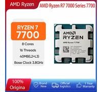 AMD Ryzen 7 7700 Processor 8 Core 16 Thread 3.8GHz Maximum Acceleration Clock Frequency 5.3GHz L3=32MB 65W TDP Socket AMD 5 DDR5