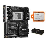AMD Threadripper 7980X + ASRock TRX50 WS + Kingston FURY Renegade Pro 128GB DDR5-6400 Bundle