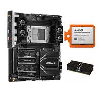 AMD Threadripper 9970X + ASRock TRX50 WS + Kingston FURY Renegade Pro 128GB DDR5-6400 Bundle