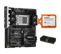 AMD Threadripper 9980X + ASRock TRX50 WS + Kingston FURY Renegade Pro 128GB DDR5-6400 Bundle