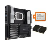 AMD Threadripper PRO 9995WX + ASUS Pro WS WRX90E-SAGE SE + Kingston FURY Renegade Pro 128GB DDR5-6400 Bundle