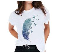 AMDOLE Camisa de mujer con correa solidaridad, divertida camiseta de top, disfraces de mujer, azul, XL