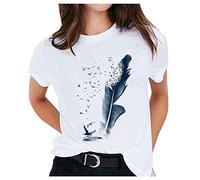 AMDOLE Camisa de mujer con correa solidaridad, divertida camiseta de top, disfraces de mujer, marine, L