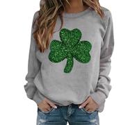 AMDOLE Flash Deals of The Day - Sudadera gruesa de invierno con capucha para mujer, color negro, talla grande, sudadera de gran tamaño, chaqueta gris para mujer, algodón, sin capucha, #3-gris, L