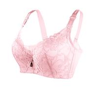 AMDOLE Sujetador deportivo de pechos grandes para mujer, copa completa, ropa interior fina, talla grande, cinco pecho, sujetador deportivo inalámbrico, sujetador de encaje, tapa de pecho, chaleco