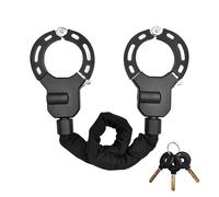 Amdoticknpf Candado Patinete Electrico 8mm, Antirrobo Patinete Electrico, Candados de Cadena, Candado Esposas con Llave, Seguridad Para Bici, Candados Antirrobo, Cadena Bicicleta para Scooters