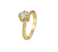 AMDXD Anillo de boda de oro de 9 K/14 K/18 K, corona con moissanita, corte cuadrado blanco, banda de boda oro amarillo Au375/585/750, joyería auténtica, talla 47-65, Oro amarillo de 9 quilates (375