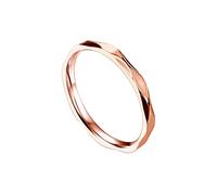 AMDXD Anillo de boda para hombre en acero inoxidable, anillo de banda para hombre, pulido, patrón de profundización para hombres, plata, Acero inoxidable, Sin circonitas cúbicas