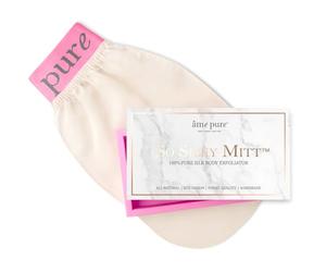 Âme Pure® So Silky Mitt™ Guante Exfoliante De Seda Pura Guante Exfoliante Corporal Para Una Piel Suave Hamam