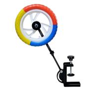 Ameble Attrezzo per Allenamento di - Dispositivo regolabile per Allenamento individuale con ruota girevole colorata topspin e colpi, compatibile con tavoli Standard.