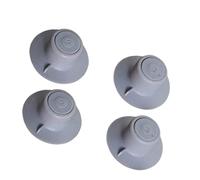 Ameble Base de refrigeración para portátil, Patas Suaves Antideslizantes, Soporte de reducción de Calor, Enfriador para portátil, 4 Piezas de Base de refrigeración para, Patas de Goma antidesli