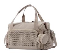 Ameble Bolsa para pañales, bolsa de hospital de maternidad de gran capacidad con compartimento y estuche para chupete para viajes al hospital