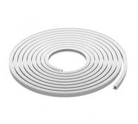 Ameble Canal de Tira LED 16.4FT/5M IP67 Impermeable Silicona LED difusor Canal Flexible cortable difusor de luz para Interior al Aire Libre