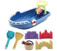 Ameble Juguetes de Arena para la Playa - Gran Castillo de Arena con Pala y rastrillo para niños y Adultos, Juego para la Playa, arenero, Juguetes de para la Nieve, de para niños