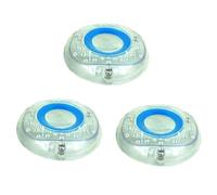 Ameble Juguetes de baño para bebés con Luces LED, Juguetes de Ducha flotantes Intermitentes para bebés para bañera de baño (sin batería).