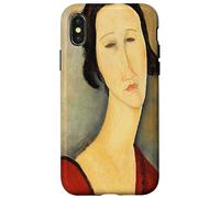 Amedeo Modigliani Madame Hanka Zborowska para Artistas Carcasa para iPhone X/XS