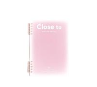 AMEEDA Cuaderno Espiral Cuaderno portátil de hojas sueltas con degradado líneas(B5-01)