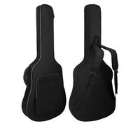 AMEEDA Funda Guitarra Bolsa for Guitarra acústica de 39, 40 y 41 Pulgadas con Acolchado Grueso Impermeable 0,5 Correa Hombro Ajustable. Funda for