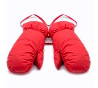 AMEEDA Guantes Esqui Termicos Guantes Térmicos de esquí for Snowboard for Hombre y Mujer, Guantes cálidos de Invierno for Nieve, montaña, esquí, Motos de Nieve, Cuerda Larga for Colgar(Red,L)