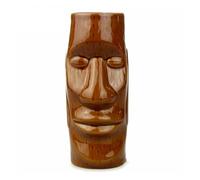 AMEEDA Vasos De Cóctel Tazas Tiki Hawaianas de 500 ml, for cócteles, cerveza, vino, cerámica, estilo isleño Pascua