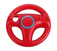 AMEEGO GN-006 - Soporte para volante de Mario Kart Racing Game para mando de juegos Wii (rojo)
