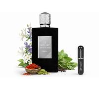 Ameer Al Arab 100ml Perfume Hombre - Fragancia Aromática Especiada Fresca con Lavanda, Azafrán y Menta de Larga Duración + Atomizador Recargable 5ml DRIKANBEST
