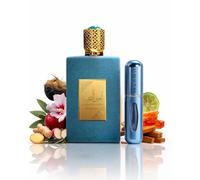 Ameer Al Arab Imperium Eau de Parfum 100ml Hombre - Fragancia Fresca Especiada con Bergamota, Jengibre, Manzana y Almizcle de Larga Duración + Atomizador Recargable 5ml DRIKANBEST