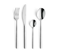 Amefa 1050X0AF20C40 Carlton - Cubertería de 24 piezas, acero inoxidable, acabado brillante, 13,7 x 7 x 26,5 cm