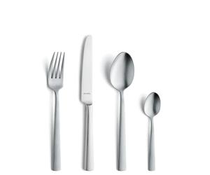 Amefa 192400RT41C40 - Cubertería combinada, 24 Piezas, Color Plateado