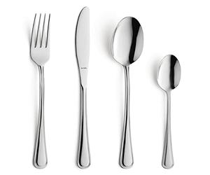 Amefa Bolonia - Juego de cubiertos de 24 piezas para 6 personas