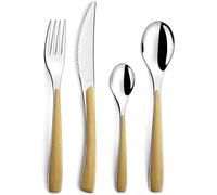 Amefa Cubertería 24 piezas Acero inoxidable + ABS Haya