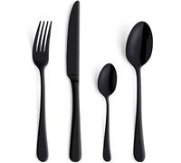 Amefa Cubertería 24 piezas Revestimiento acero Negro