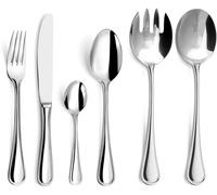 Amefa Cubertería 49 piezas con cubiertos para servir Acero inoxidable Acero