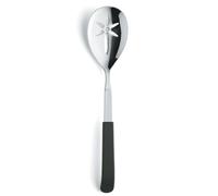 AMEFA Cuchara para platos de buffet ranurada, acero inoxidable 18/10, apta para lavavajillas, satinada, cuchara para servir