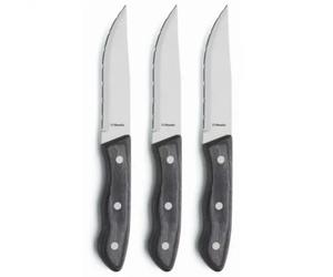 Amefa Cuchillos para carne Hercule XXL 3-pack Negro