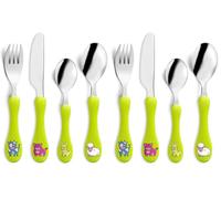 Amefa Enfant Set 4 Cubiertos Infantil 4,5cm-1,5mm Bicolor (Paquete de 2)