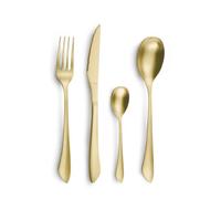 Amefa - Instinct Champagne - Juego de cubiertos para 16 cubiertos