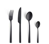 Amefa Juego de cubiertos Manille Vintage 16 piezas Negro