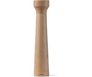 AMEFA Modern Wood - Molinillo de sal y pimienta de madera, mecanismo de cerámica afilado, molinillo de pimienta grande