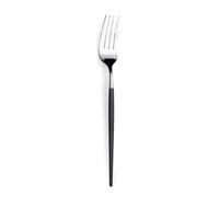 Amefa Set de 12 Tenedores Mesa Acero Y Pvd Soprano Noir de Acero Inox