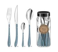 Amefa Set de 24 Cubiertos Bistro de Acero Inox 9,2cm-1,5mm