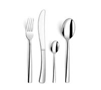 Amefa Set de 24 Cubiertos Inox Manille Pv de Acero Inox 26cm-2,5mm | Acero, Acero Inox, forma rectangular, acabado brillo, 26cm-2,5mm
